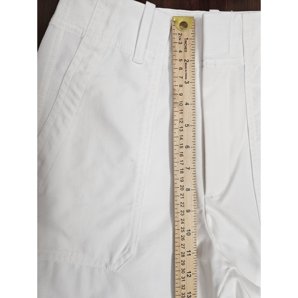 Athleta Womens Size 6 White Performance Pants Stretch Athletic Travel Casual - Picture 6 of 8